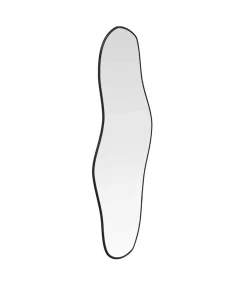 Discount Wandspiegel 80x35 cm zwart Spiegels