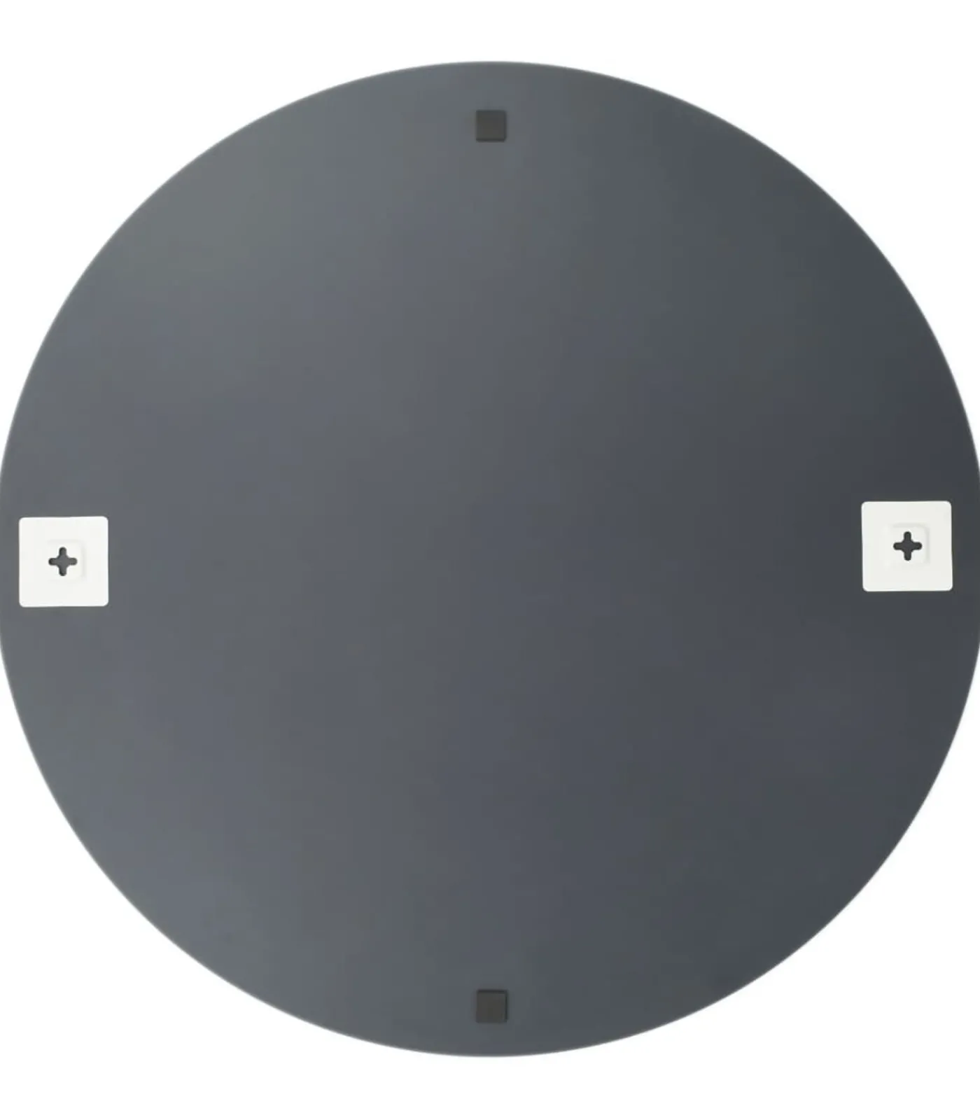 New Wandspiegels 2 st rond 60 cm glas Spiegels