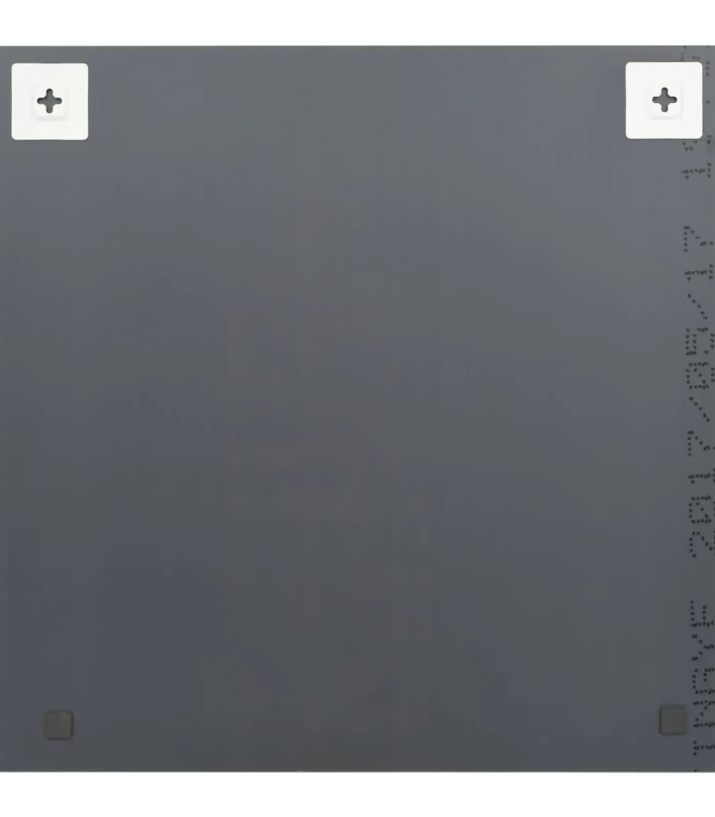 Hot Wandspiegels 2 st vierkant 40x40 cm glas Spiegels