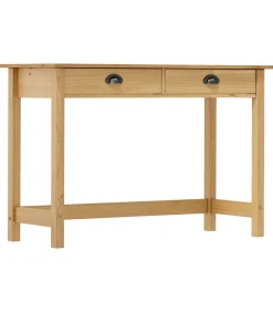 Wandtafel Hill 2 lades 110x45x74 cm massief grenenhout Tafels