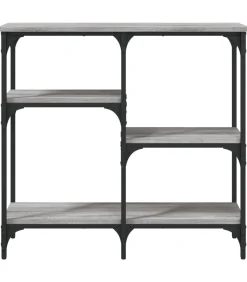 Online Wandtafel 80x29x75 cm bewerkt hout grijs sonoma eikenkleurig Tafels