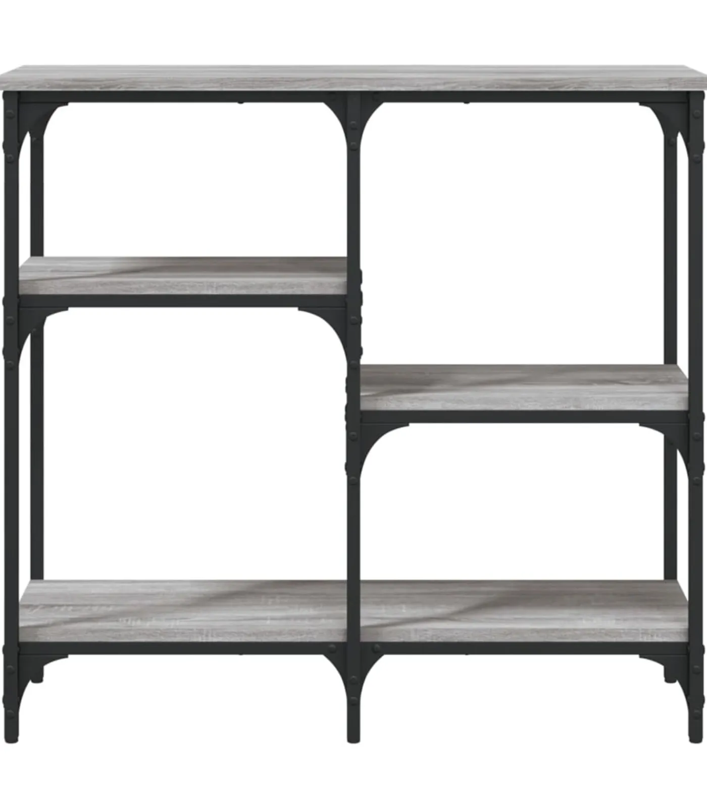 Online Wandtafel 80x29x75 cm bewerkt hout grijs sonoma eikenkleurig Tafels