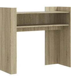 Hot Wandtafel 100x35x90 cm bewerkt hout sonoma eikenkleurig Tafels