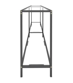 Outlet Wandtafel 220x35x75,5 cm gehard glas transparant Tafels