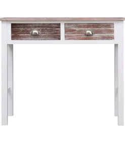 Clearance Wandtafel 90x30x77 cm hout bruin Tafels