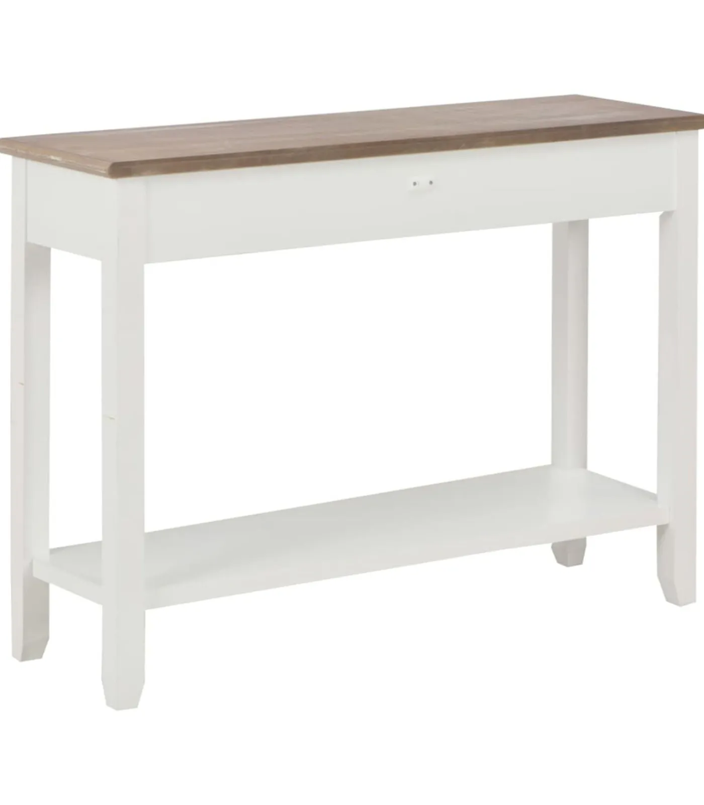 Sale Wandtafel 110x35x80 cm hout wit Tafels