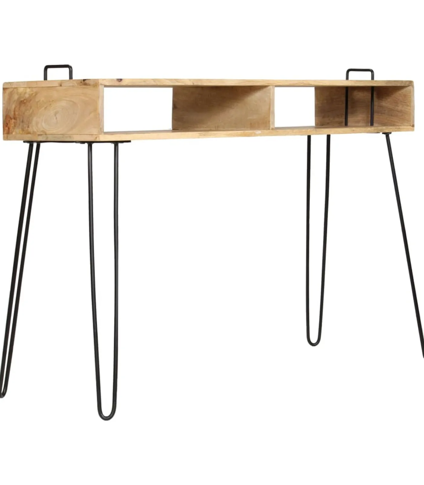 Best Wandtafel 115x35x76 cm massief mangohout Tafels