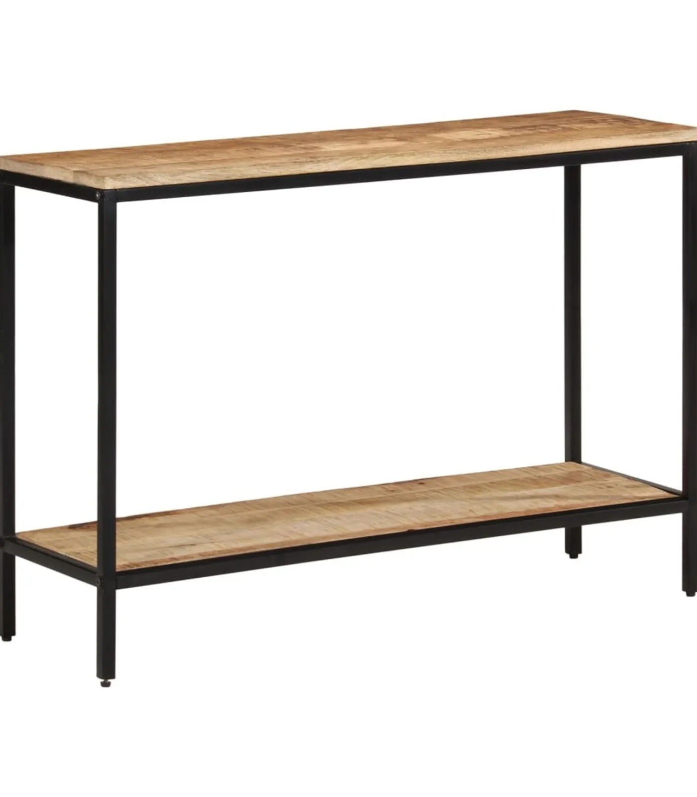 Wandtafel 100x35x70 cm massief ruw mangohout Tafels