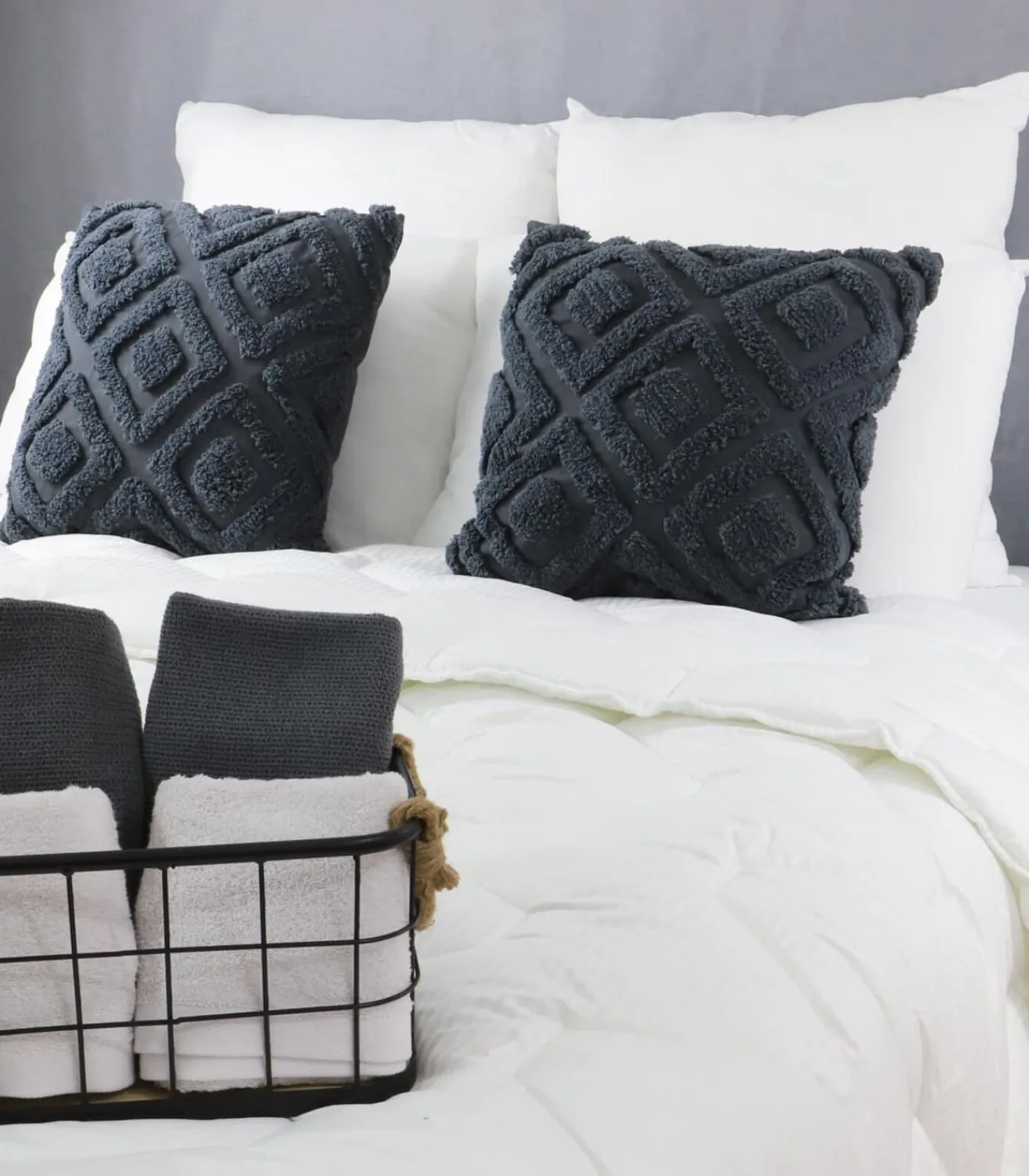 Outlet Warm wit synthetisch winterdekbed 240x260 cm Dekbedden