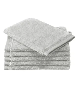 Sale Washandjes Contessa Silver 16 x 21 cm - 6 st. Washandjes