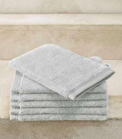 Sale Washandjes Contessa Silver 16 x 21 cm - 6 st. Washandjes