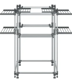 Best Wasrek 107x107x120 cm aluminium Wassen & Strijken