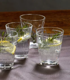 Waterglas Set 4-dlg. clear Dressed Up Glazen & Karaffen