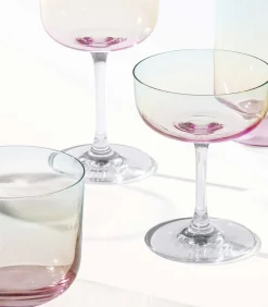 Waterglas, Set 2-dlg Like Pearl Glazen & Karaffen