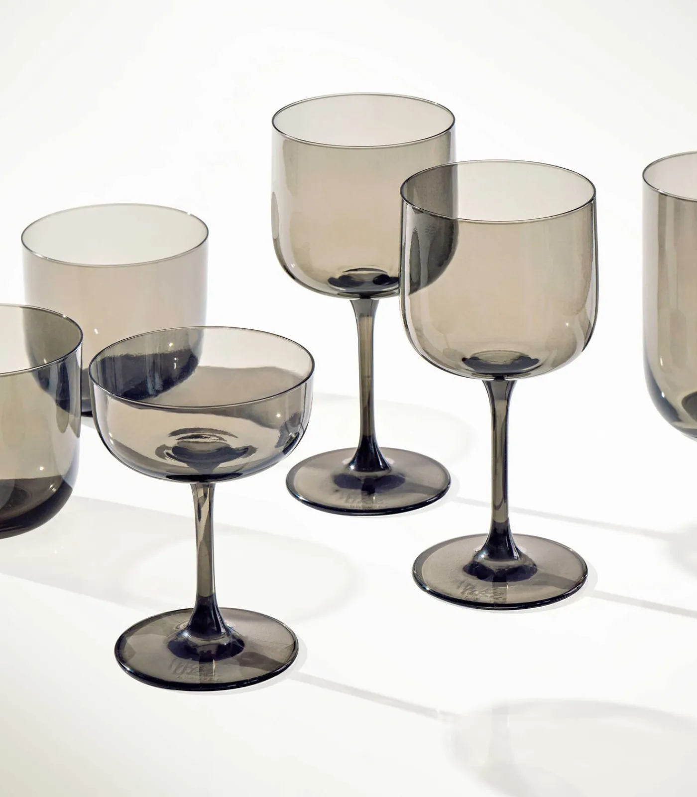 Best Waterglas, Set 2-dlg Like Smoke Glazen & Karaffen