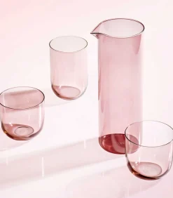 New Waterkan/ sapkan Like Grape Glazen & Karaffen