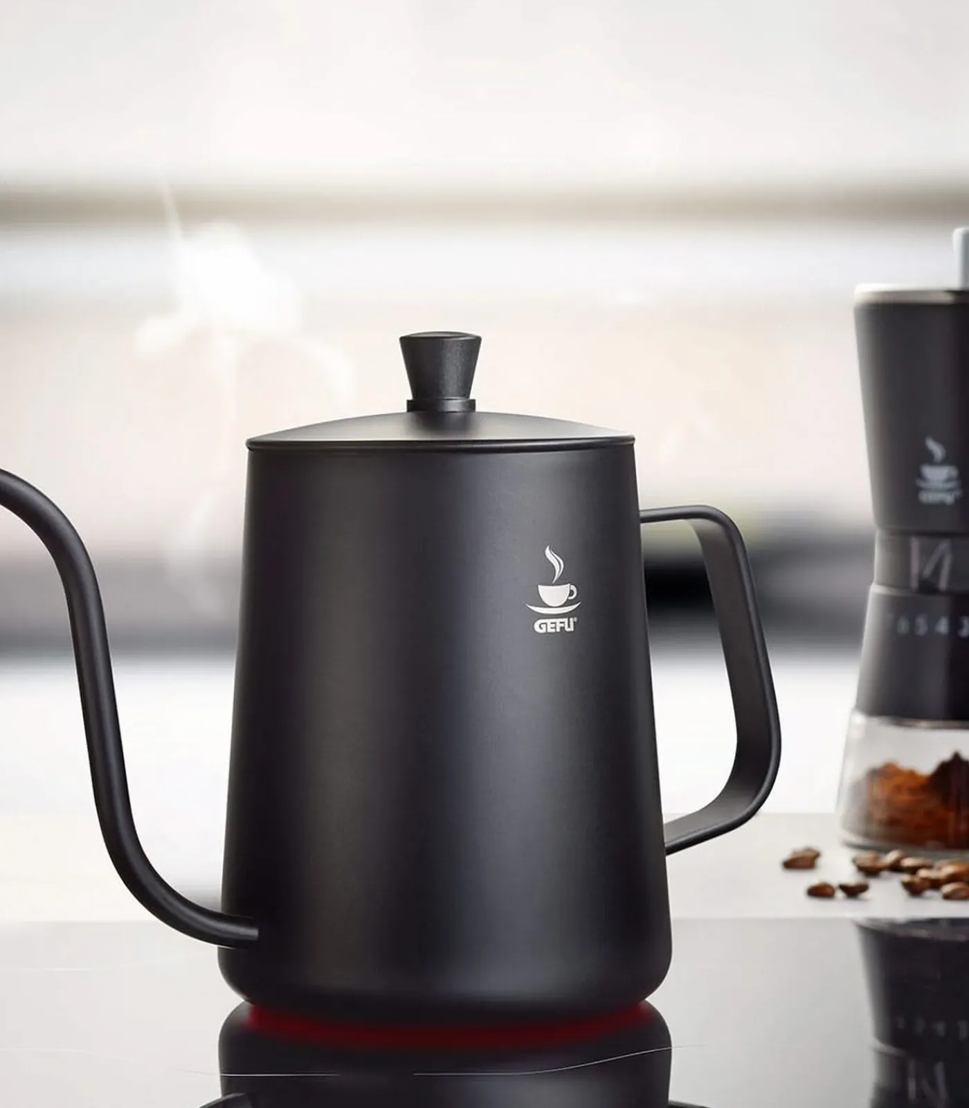 New Waterketel Cinero - Zwart - 500 ml Koffie & Thee Maken