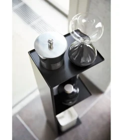 Online WC Opbergrek - Tower - Zwart Toiletaccessoires