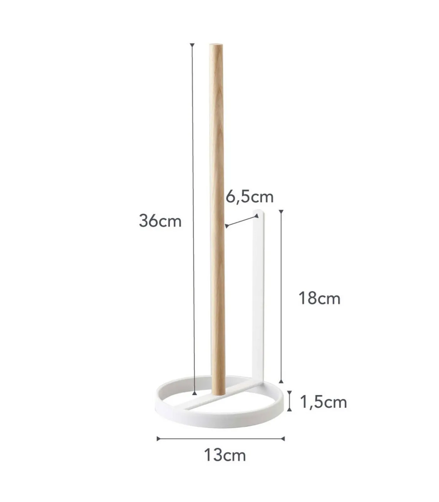 Outlet WC Rolhouder - Tosca - Wit Toiletaccessoires