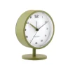 Wekker Brisk Dome - Legergroen - 6.5x11x13.8cm Klokken