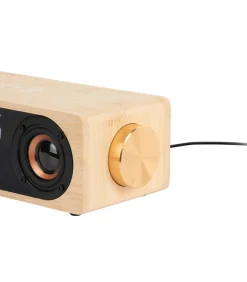 Hot Wekker Classic Bt - Naturel - 25x10.2x8cm Klokken