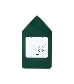 Clearance Wekker Cuckoo Led - Groen - 9x9x15.8cm Klokken