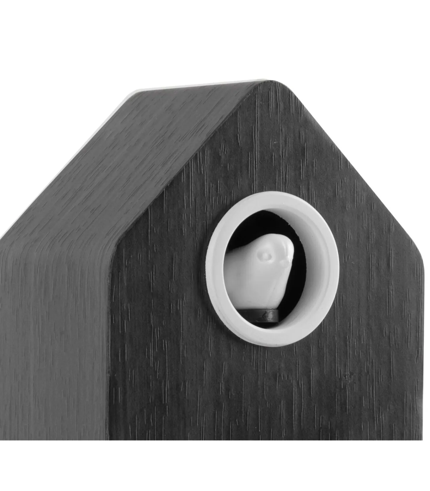 Sale Wekker Cuckoo Led - Zwart hout - 6x9x15.3cm Klokken