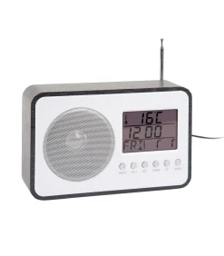 Best Wekker Fm Radio - Zwart - 19.2x6.6x12.5cm Klokken