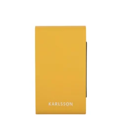 Hot Wekker Funky Vibes - Heldergeel - 9.5x6.5x11.5cm Klokken