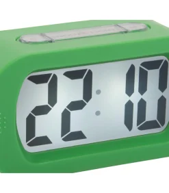 Sale Wekker Gummy - Heldergroen - 5x14x7cm Klokken