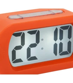 New Wekker Gummy - Helderoranje - 5x14x7cm Klokken