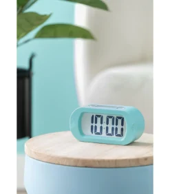 Discount Wekker Gummy - Turquoise - 5x14x7cm Klokken