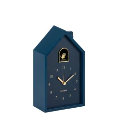Wekker Modern Cuckoo Oro - Blauw - 15x11.5x20cm Klokken