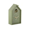 Discount Wekker Modern Cuckoo Oro - Groen - 15x11.5x20cm Klokken