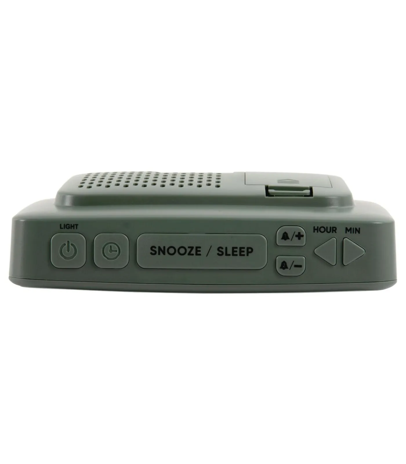 Wekker New Retro - Jungle groen - 16.5x4.5x9cm Klokken