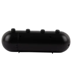 New Wekker Retro Tube - Zwart - 9x26x9.3cm Klokken