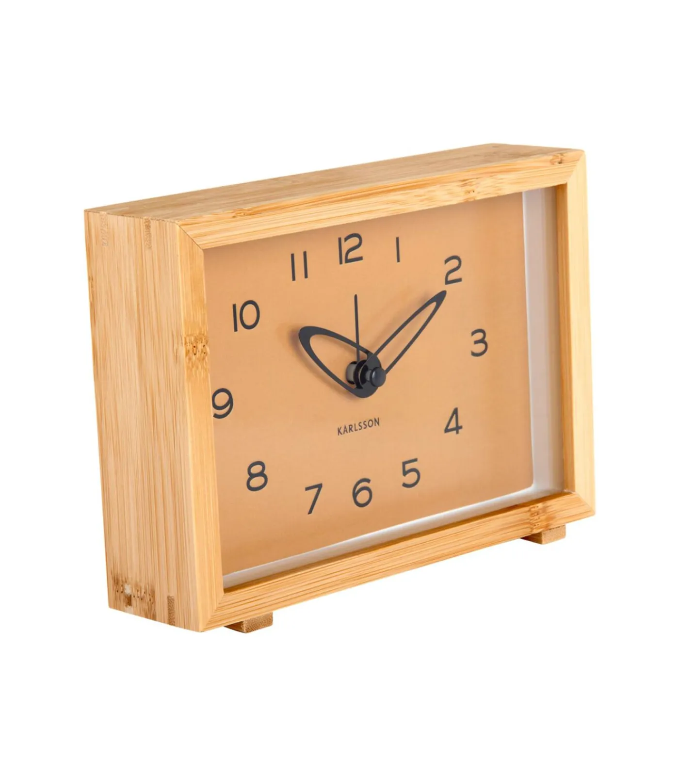 Wekker Tipico - Geel - 19x19x13.8cm Klokken