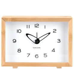 Discount Wekker Tipico - Wit - 19x19x13.8cm Klokken