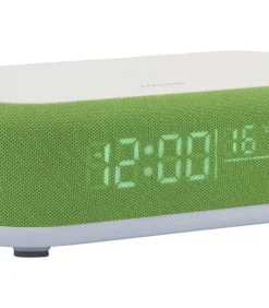 New Wekker Vogue - Heldergroen - 19.8x9.8x7cm Klokken