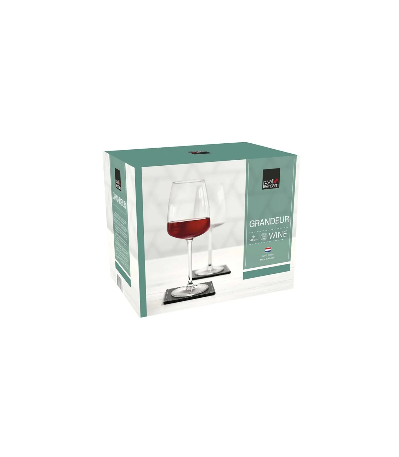 Hot Wijnglas Grandeur 43 cl - Transparant 6 stuks Glazen & Karaffen