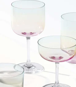 Wijnglas, Set 2-dlg Like Pearl Glazen & Karaffen