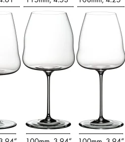 Online Wijnglazen Set Winewings - Carbernet / Sauvignon Blanc - 4 stuks Glazen & Karaffen