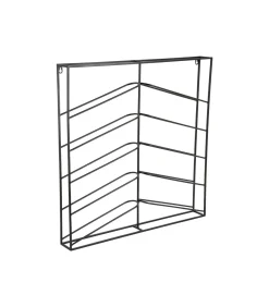 Sale Wijnrek Cuadro - Zwart - 67x7.5x66cm Keukenaccessoires