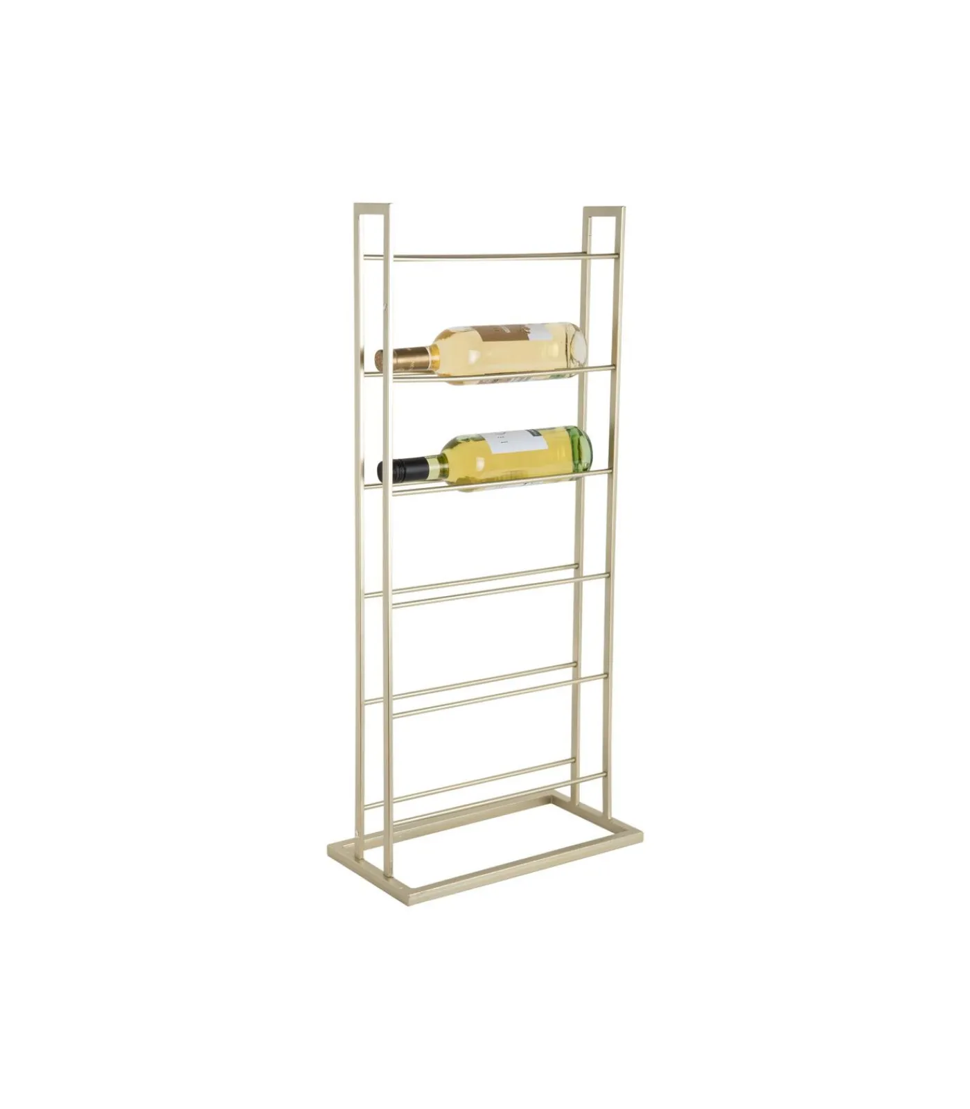 Sale Wijnrek Single Floor - Goud geschilderd - 38x20x84.5cm Keukenaccessoires