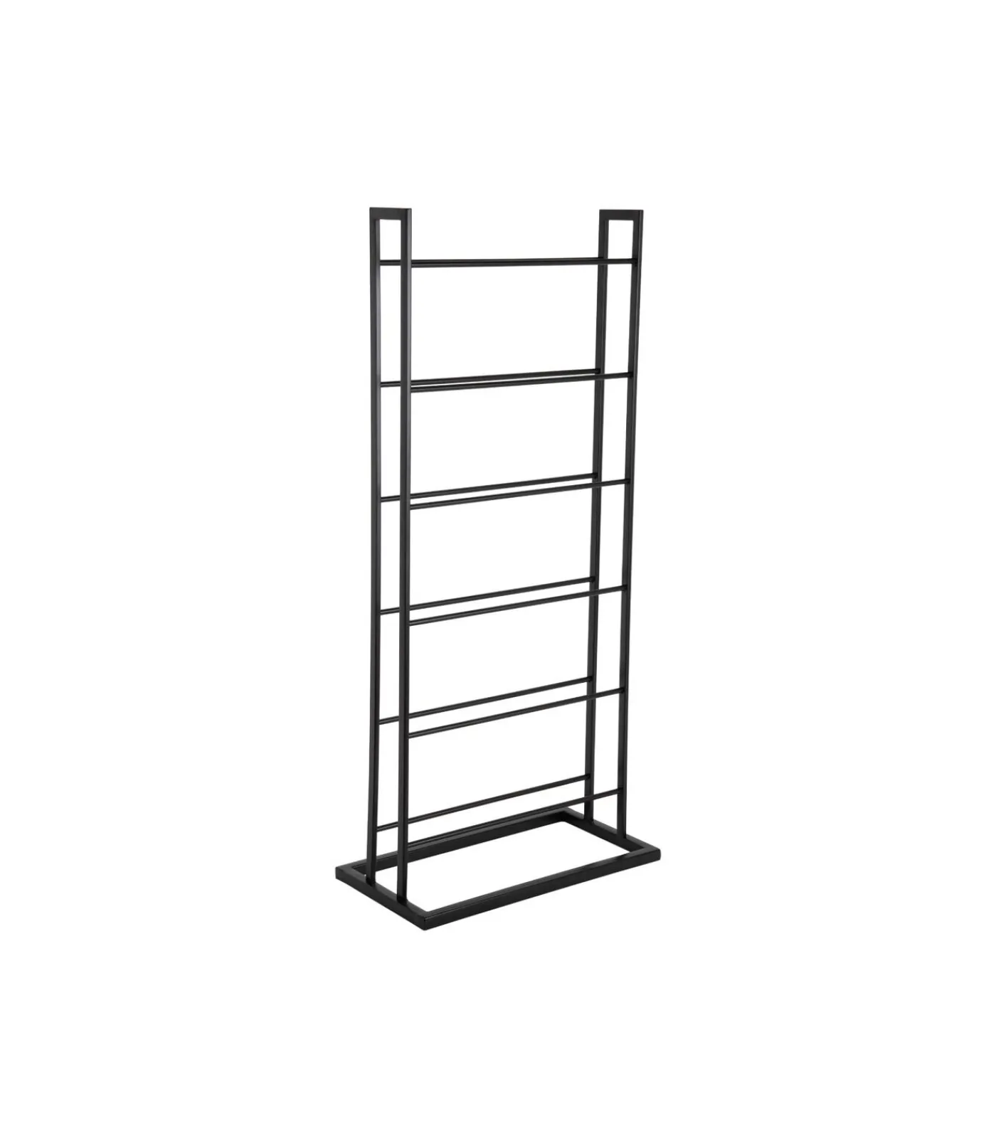 Outlet Wijnrek Single Floor - Zwart - 38x20x84.5cm Keukenaccessoires