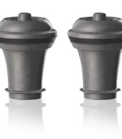 Best Wijnstopper Vacuum Wine Stopper - Grijs - 10 stuks Glazen & Karaffen