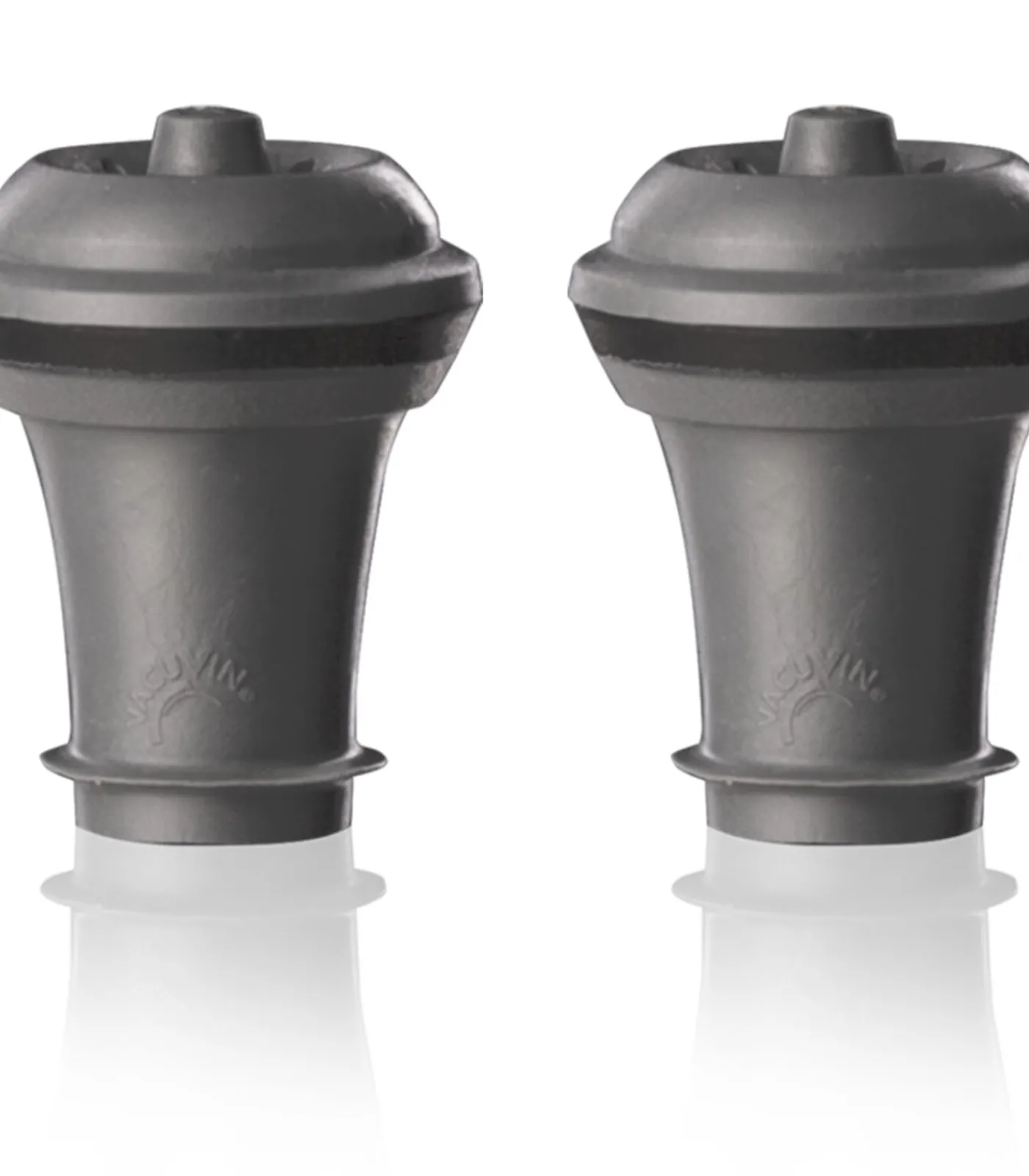 Best Wijnstopper Vacuum Wine Stopper - Grijs - 10 stuks Glazen & Karaffen