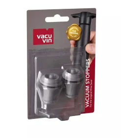 Best Wijnstopper Vacuum Wine Stopper - Grijs - 10 stuks Glazen & Karaffen