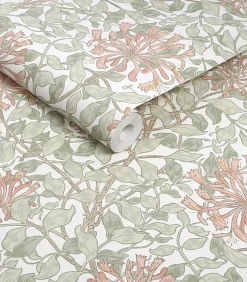 Outlet Vliesbehang - Honeysuckle Maytime - 1000x52 Wanddecoratie