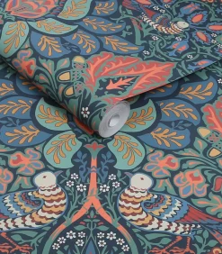 Outlet Vliesbehang - Dove & Rose Midsummer - 1000x52 Wanddecoratie